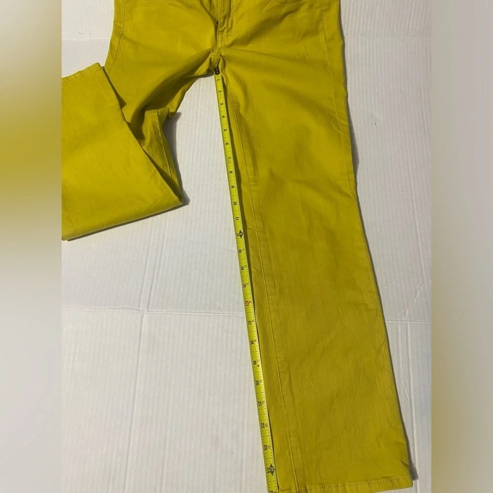 Tory Burch Women's Lime Straight Leg Jeans
